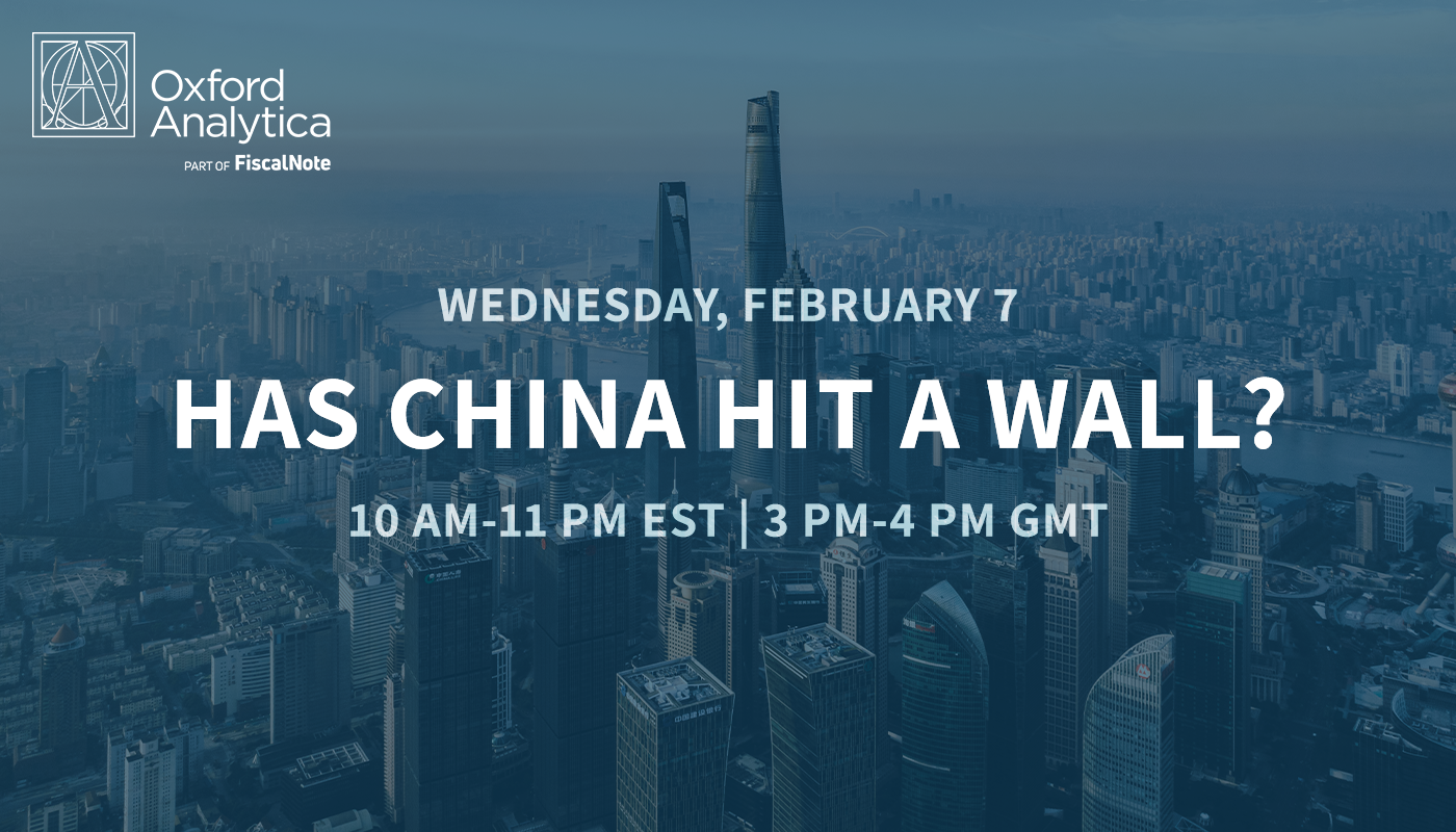 Webinar Registration Has China Hit A Wall Oxford Analytica   WBN 2024 02 07 5723 China Preview 